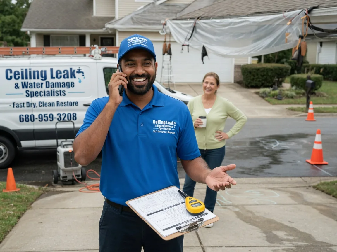 Ceiling Leak Cleanup Hillsboro, GA FAQs